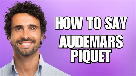 How to pronounce Audemars